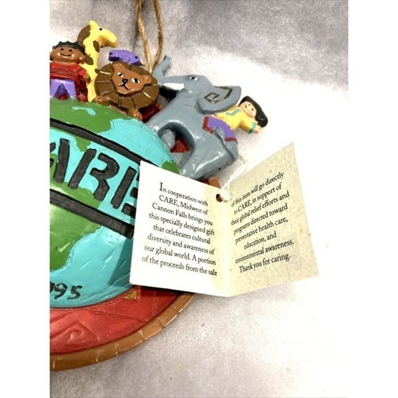 1995 Christmas Ornament GLOBAL CELEBRATION 5" Midwest of Cannon Falls  BRAND NEW - Picture 4 of 6